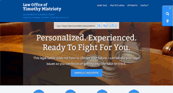 Desktop Screenshot of mistriotylaw.com